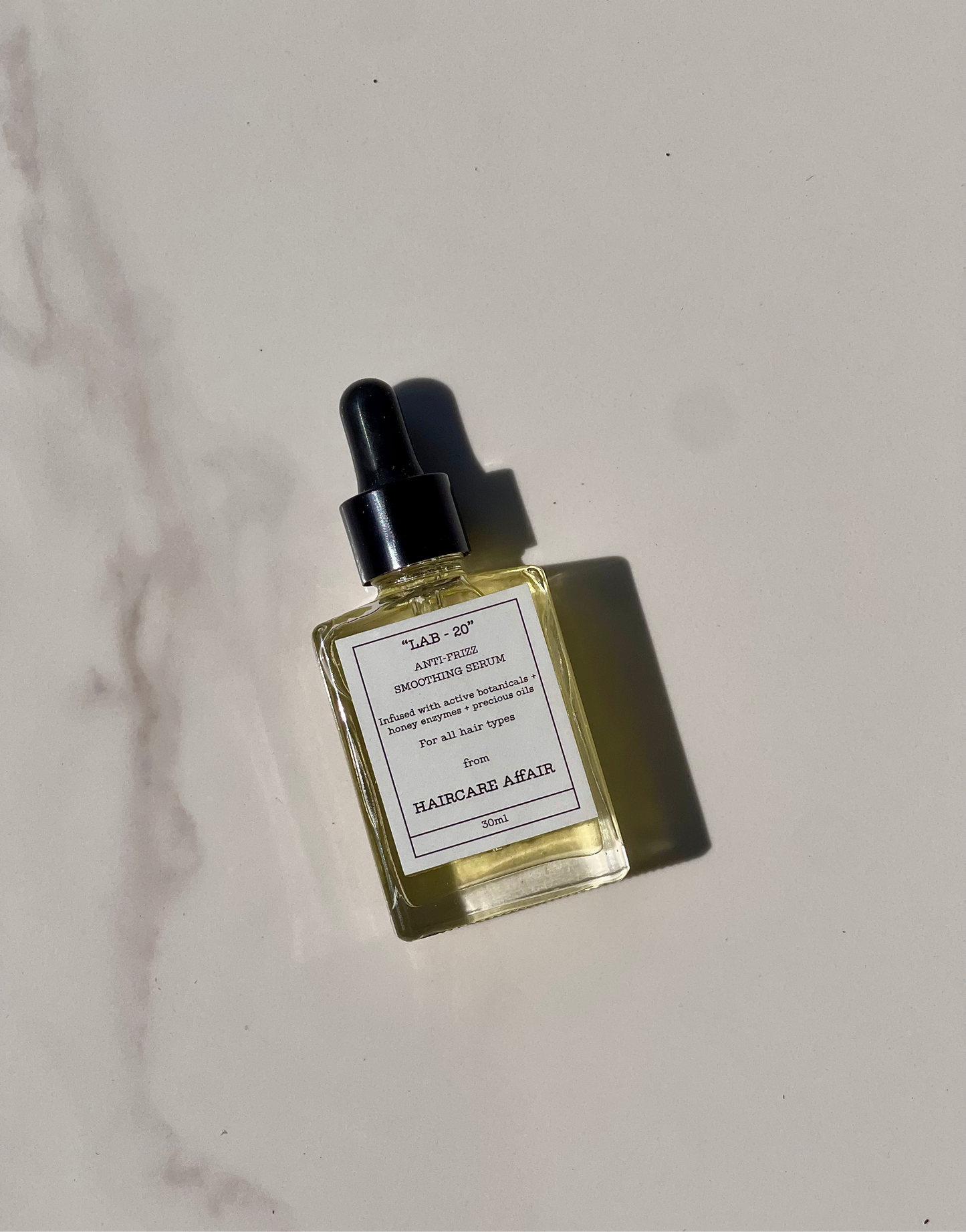 “Lab - 20” Anti-Frizz Smoothing Serum