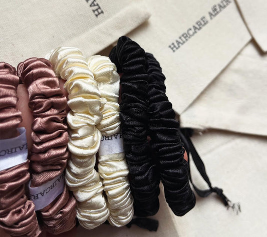 Skinny Silk Scrunchies